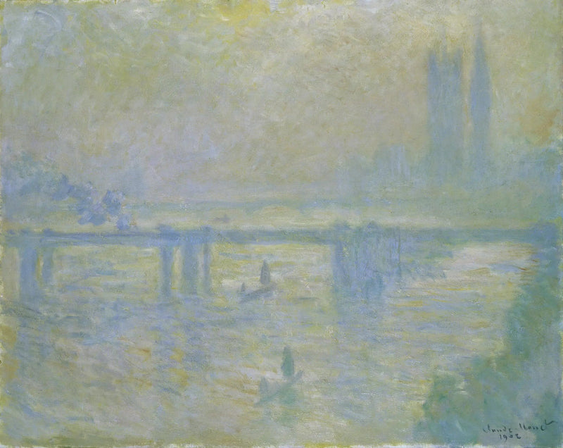 Most Charing - Claude Monet