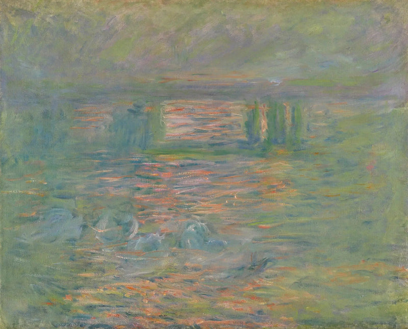 Most Charing - Claude Monet