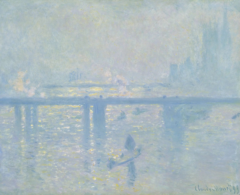 Most Charing - Claude Monet