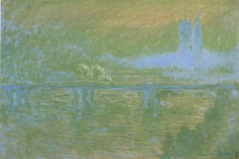 Most Charing - Claude Monet