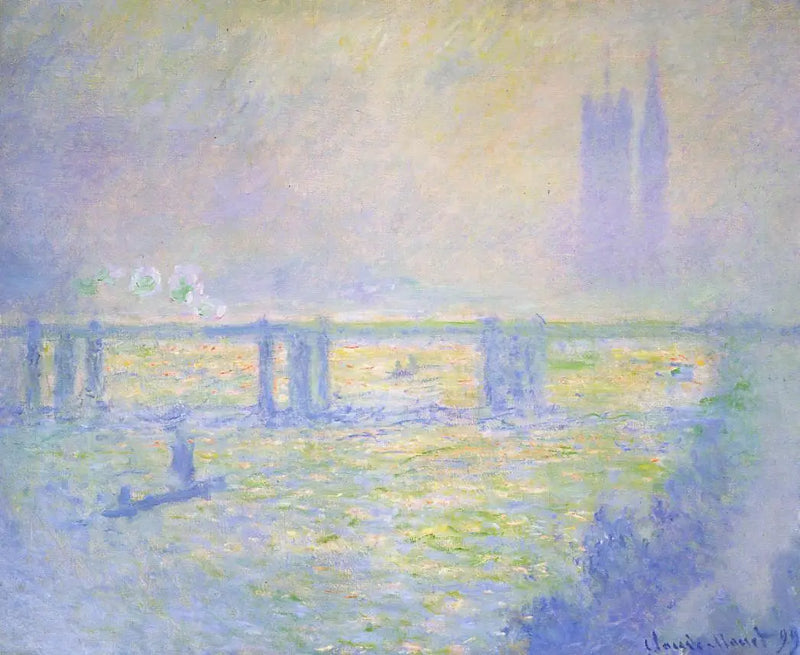 Most Charing - Claude Monet