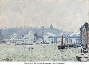 Most Charing Cross - Alfred Sisley