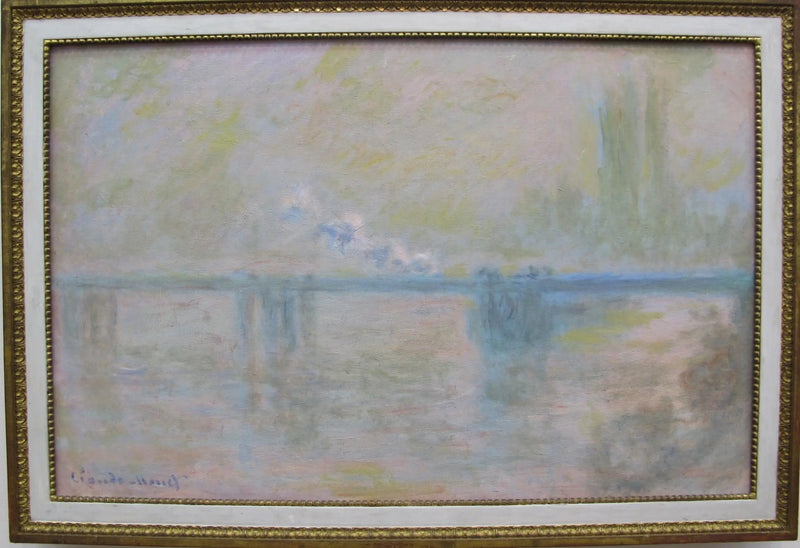 Most Charing Cross (pochmurny dzień), 1900 - Claude Monet