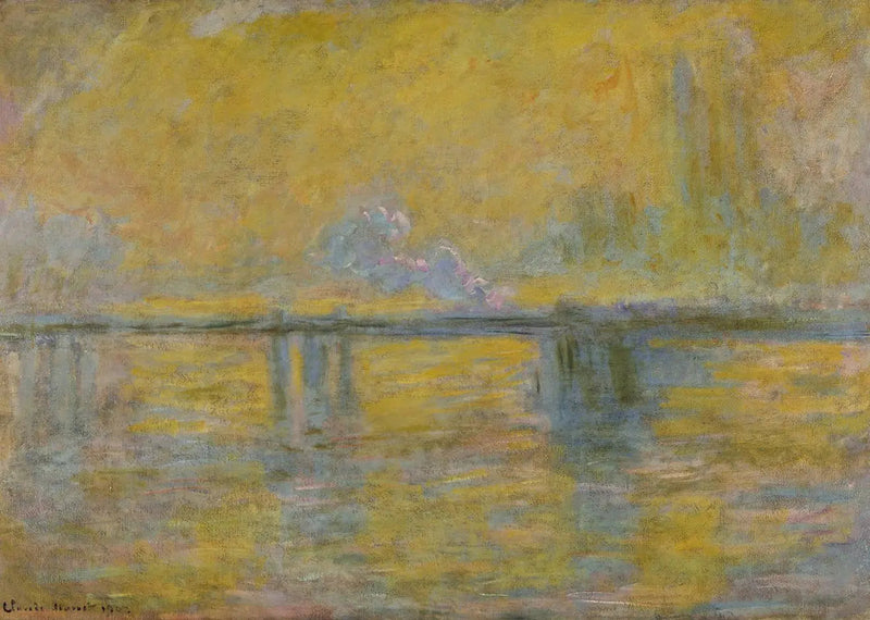 Most Londyński (Charing Cross Bridge, Londyn) - Claude Monet