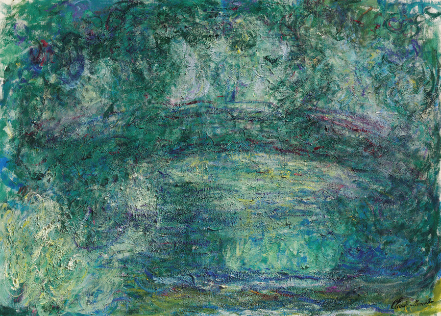 Most Japoński, własność prywatna W1915 - Claude Monet