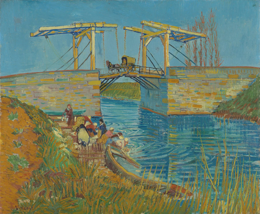 Most Langlois w Arles - Vincent van Gogh