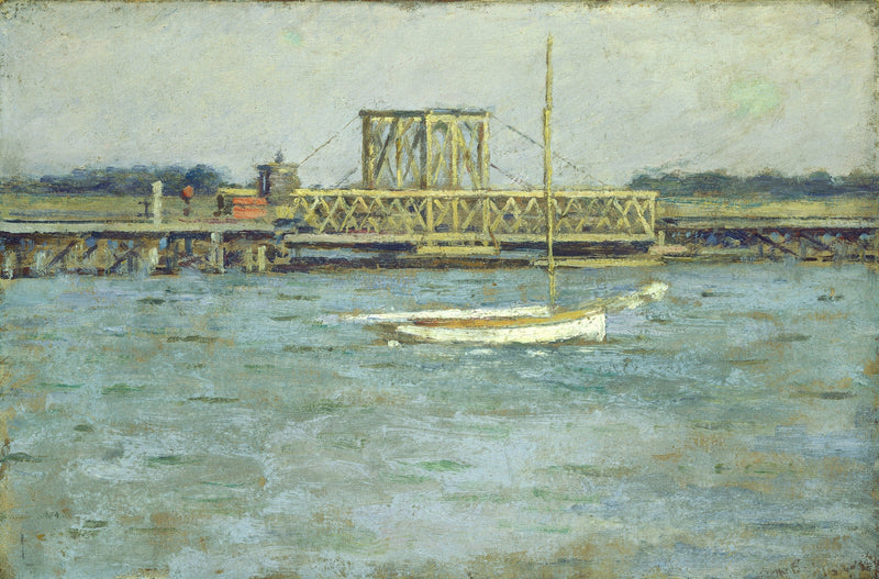 Pont-levis - Long Branch R. R. - Theodore Robinson