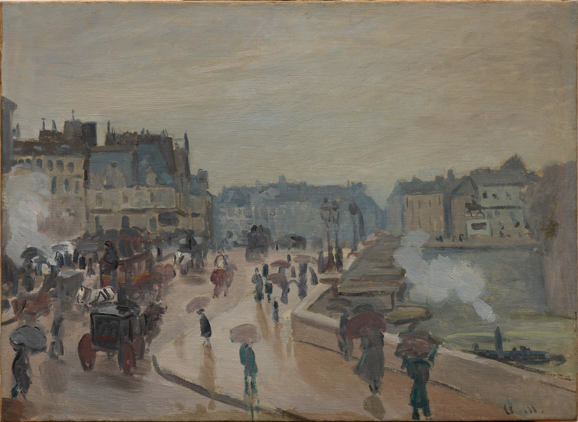 Le Pont Neuf W193 par Claude Monet, 1871, Dallas Museum of Art