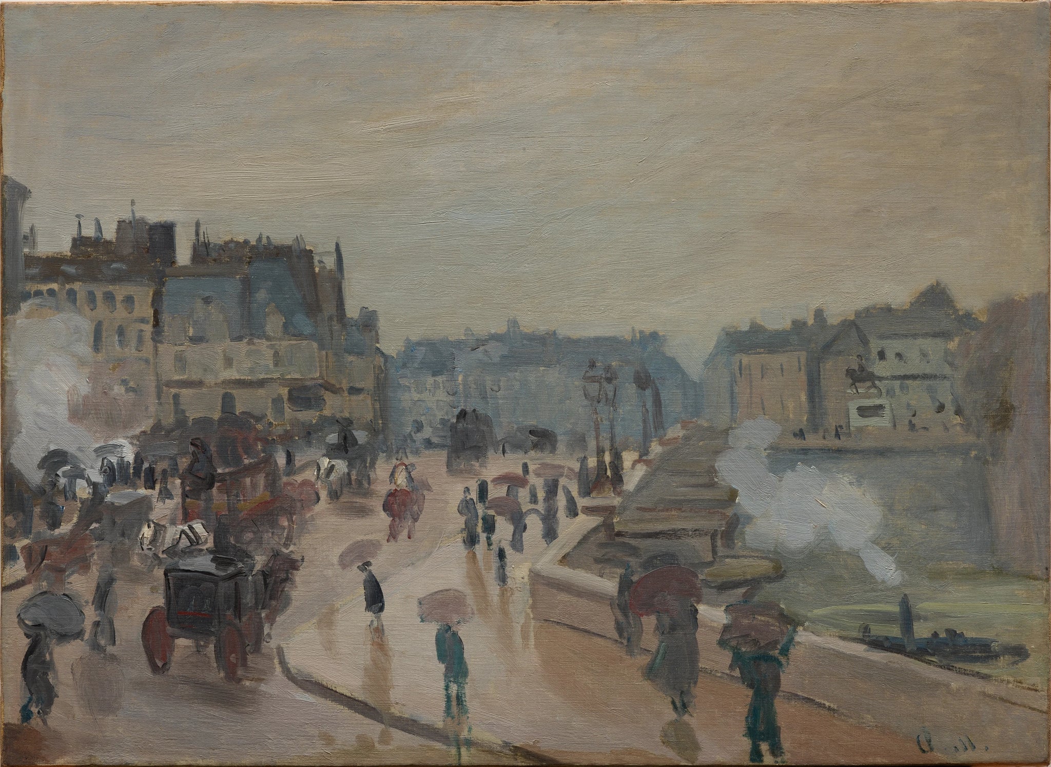 Le Pont Neuf W193 par Claude Monet, 1871, Dallas Museum of Art