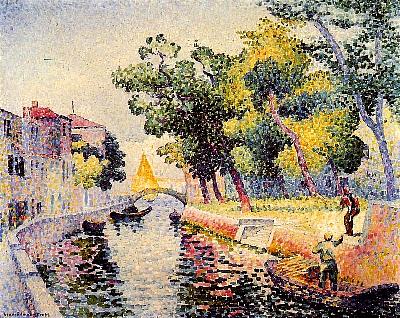 Most San Trovaso, Wenecja - Henri-Edmond Cross