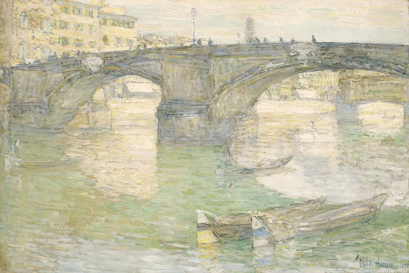 Most Santa Trinità - Childe Hassam