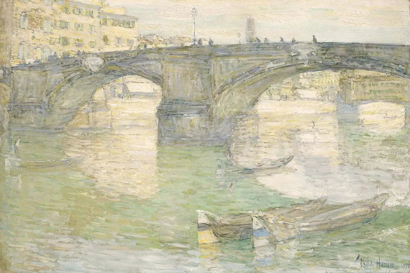 Most Santa Trinità - Childe Hassam