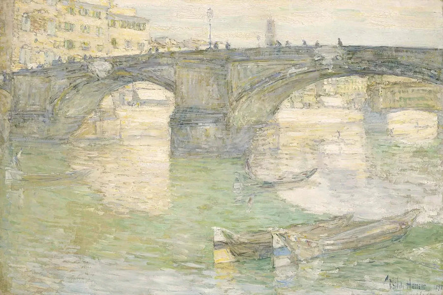 Most Santa Trinità - Childe Hassam
