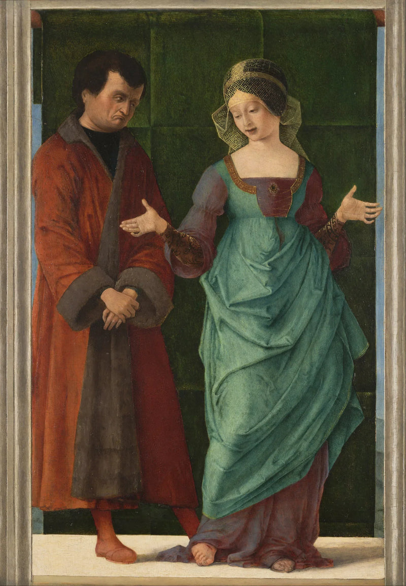 Porcja i Brutus - Ercole de’ Roberti