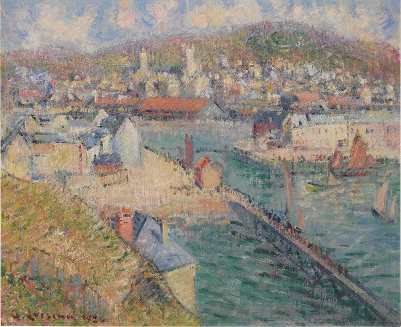 Port w Fécamp - Gustave Loiseau