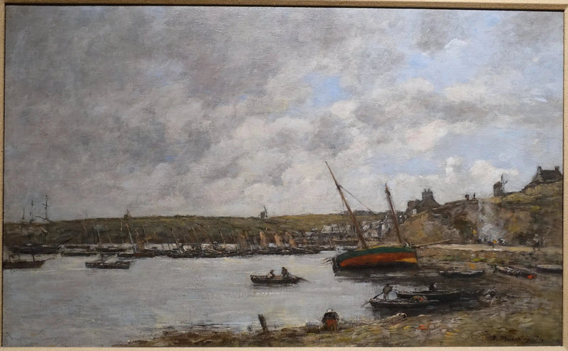 Port Camaret - Eugène Boudin