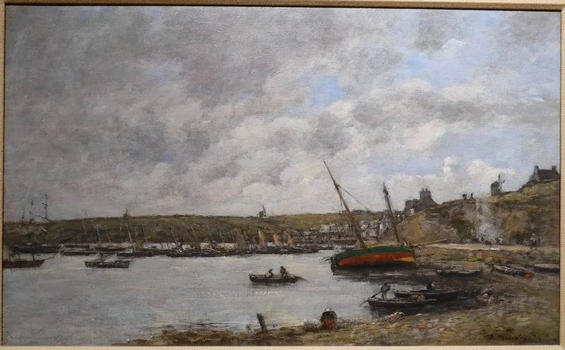 Port Camaret - Eugène Boudin