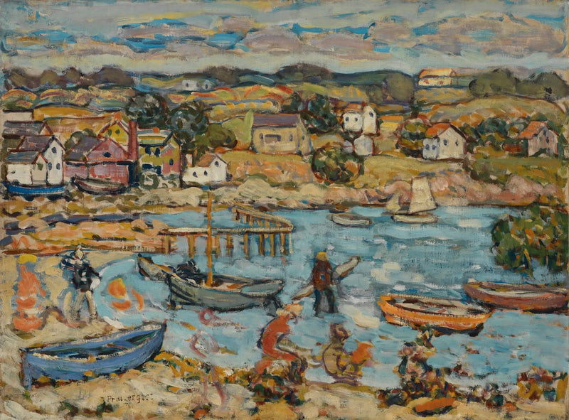 Port w Marblehead - Maurice Prendergast