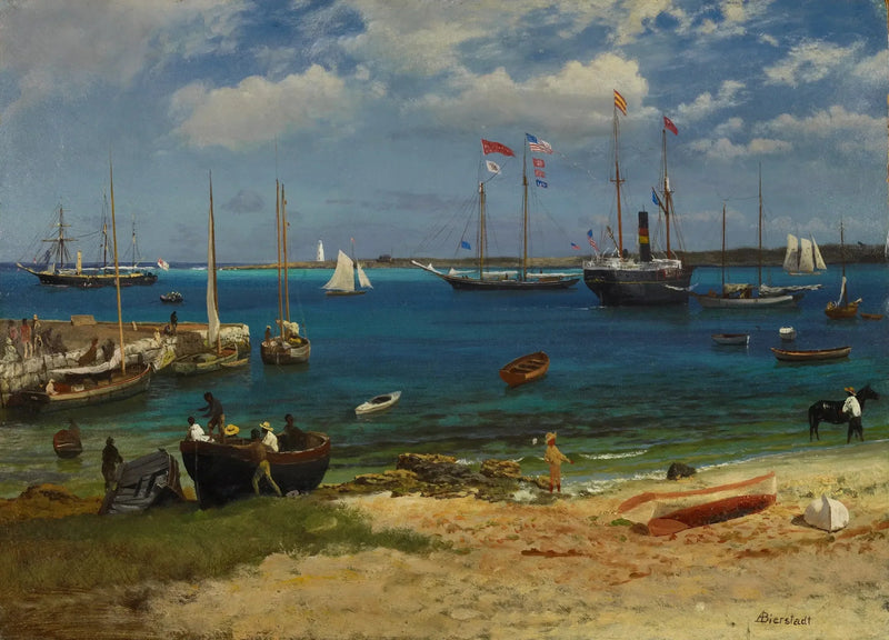 Port Nassau - Albert Bierstadt