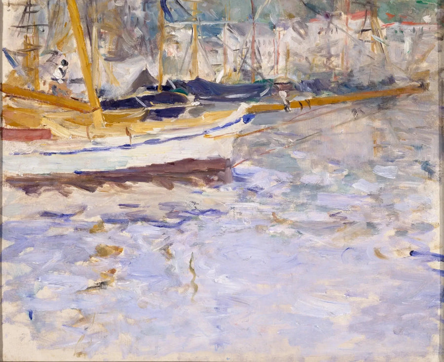 Port w Nice - Berthe Morisot