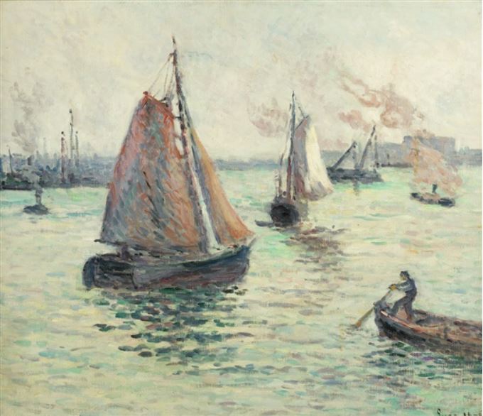 Port Rotterdam - Maximilien Luce