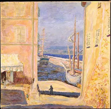 Port w Saint-Tropez - Pierre Bonnard