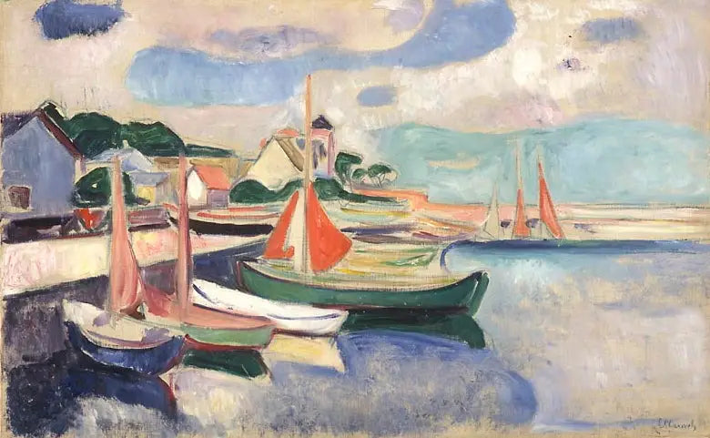 port Taarbæk - Edvard Munch