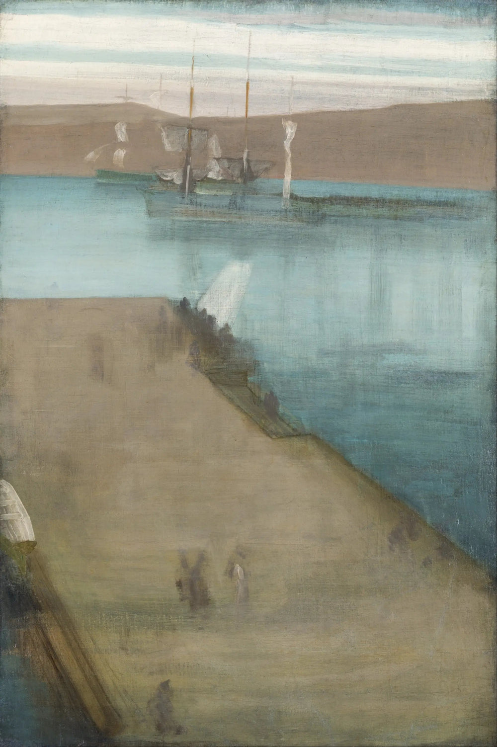 Port de Valparaiso - James Abbott McNeill Whistler image 1 reproduction réalisée par Alpha Reproduction