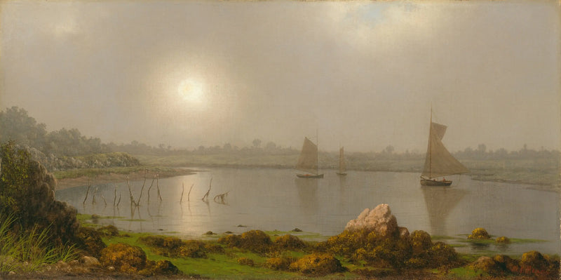 Port York, wybrzeże Maine - Martin Johnson Heade