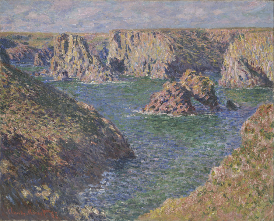 Port-Domois, Belle-Île W1108 - Claude Monet