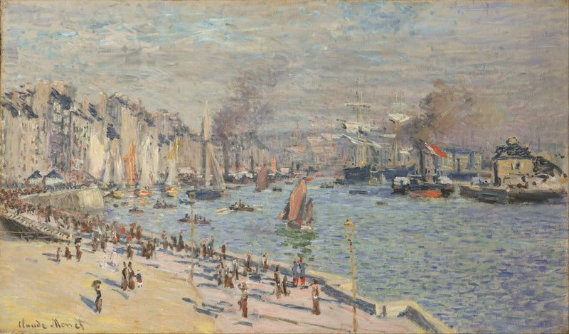 Port w Hawrze W297 - Claude Monet