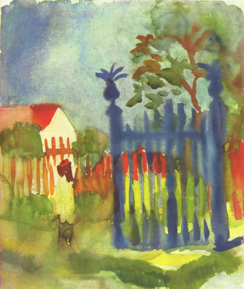 Portal ogrodu - August Macke
