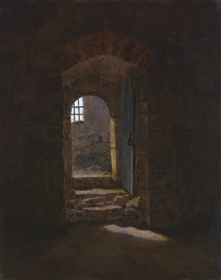 drzwi wejściowe w Meissen - Caspar David Friedrich