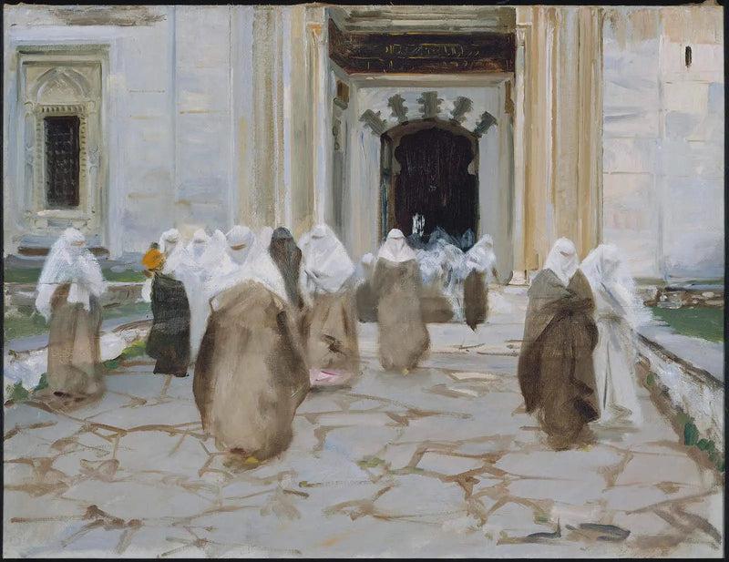 Drzwi meczetu - John Singer Sargent