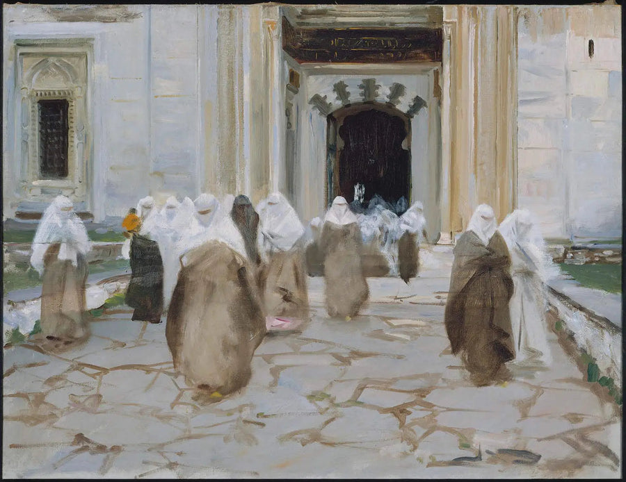 Drzwi meczetu - John Singer Sargent