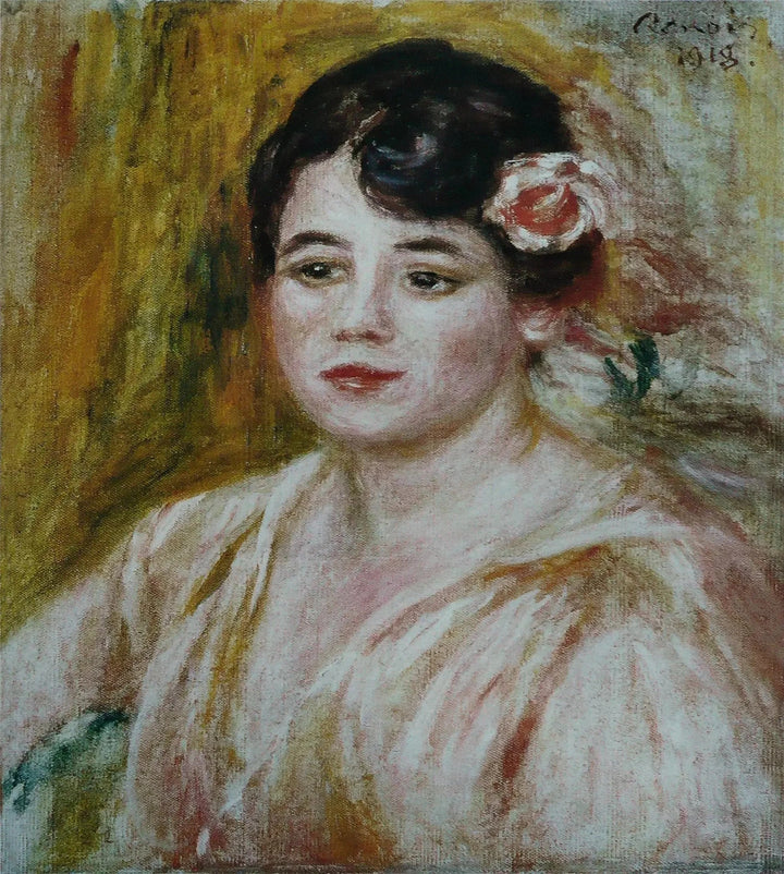 Portret Adèle Besson - Pierre-Auguste Renoir
