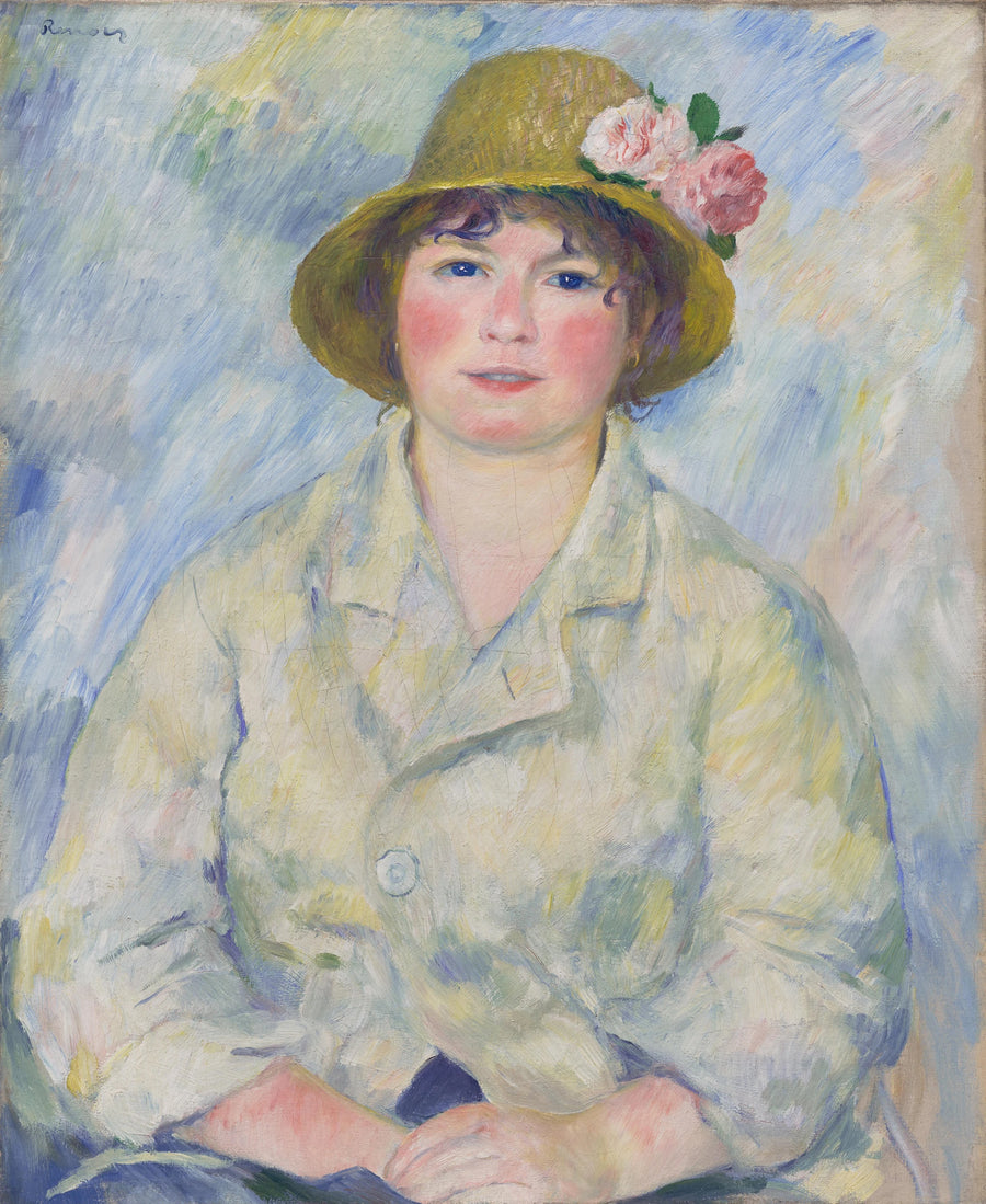 portret pani Renoir - Pierre-Auguste Renoir