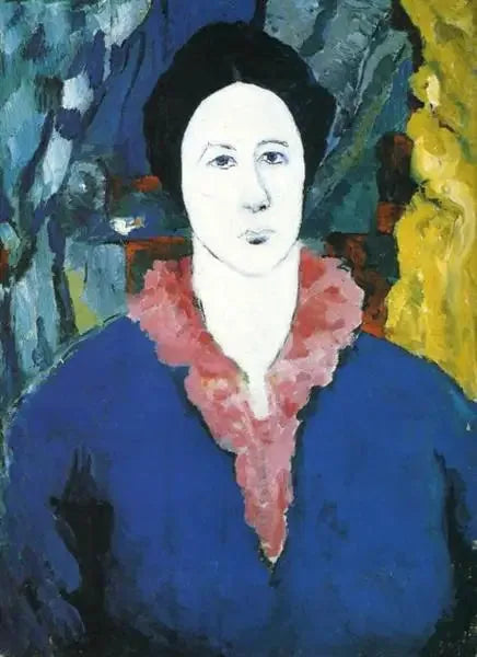 Portret niebieski - Kazimir Malevich