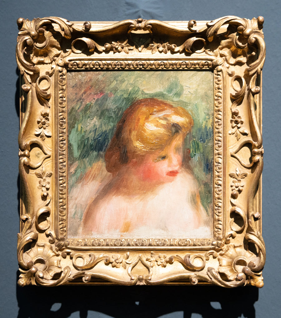 Popiersie młodej kobiety - Pierre-Auguste Renoir