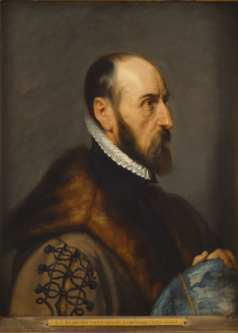 Portret Abrahama Orteliusa - Peter Paul Rubens