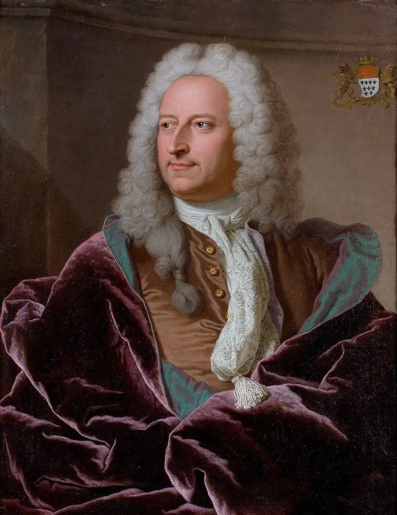 Portret Abrahama Van Hoey - Hyacinthe Rigaud
