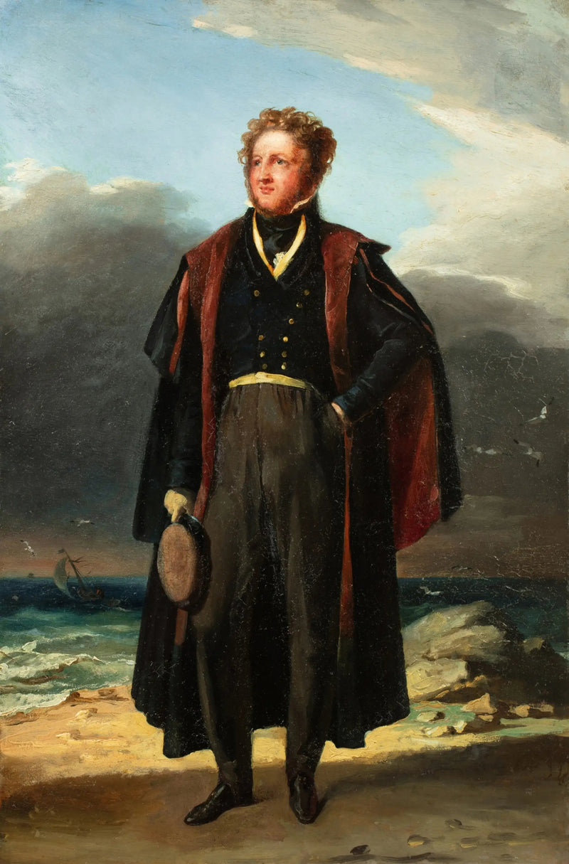 Portret Adama Elmore'a - Théodore Géricault