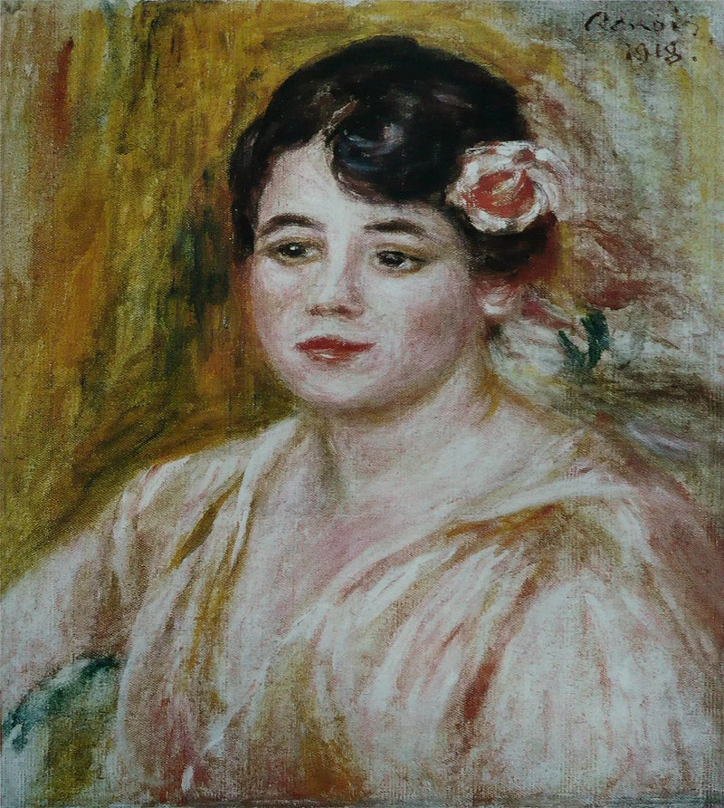Portret Adèle Besson - Pierre-Auguste Renoir