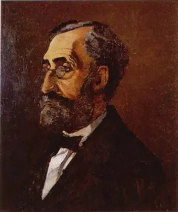 Portret Adolphe Monet - Claude Monet