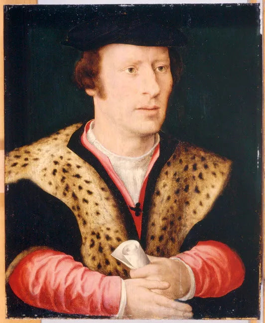 Portret Adriaana van der Goses (....-1560) - Joos van Cleve