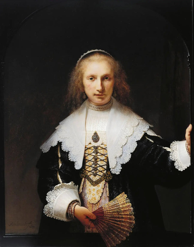 Portret Agaty Bas - Rembrandt