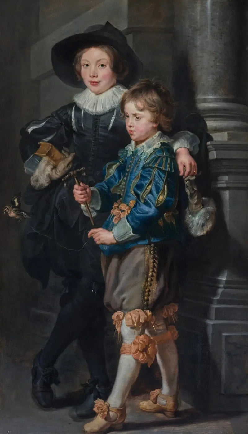 Portret Alberta (1614-1657) i Nicolasa Rubensa (1618-1673) - Peter Paul Rubens