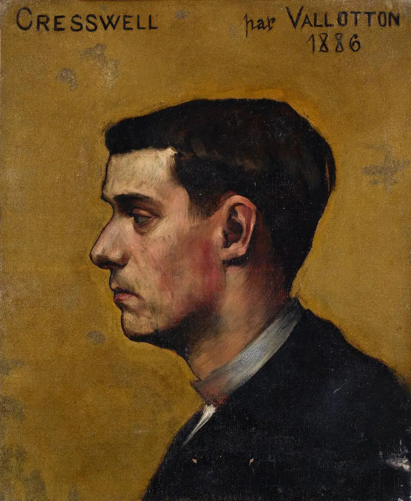 Portret Alberta Cresswella - Félix Vallotton