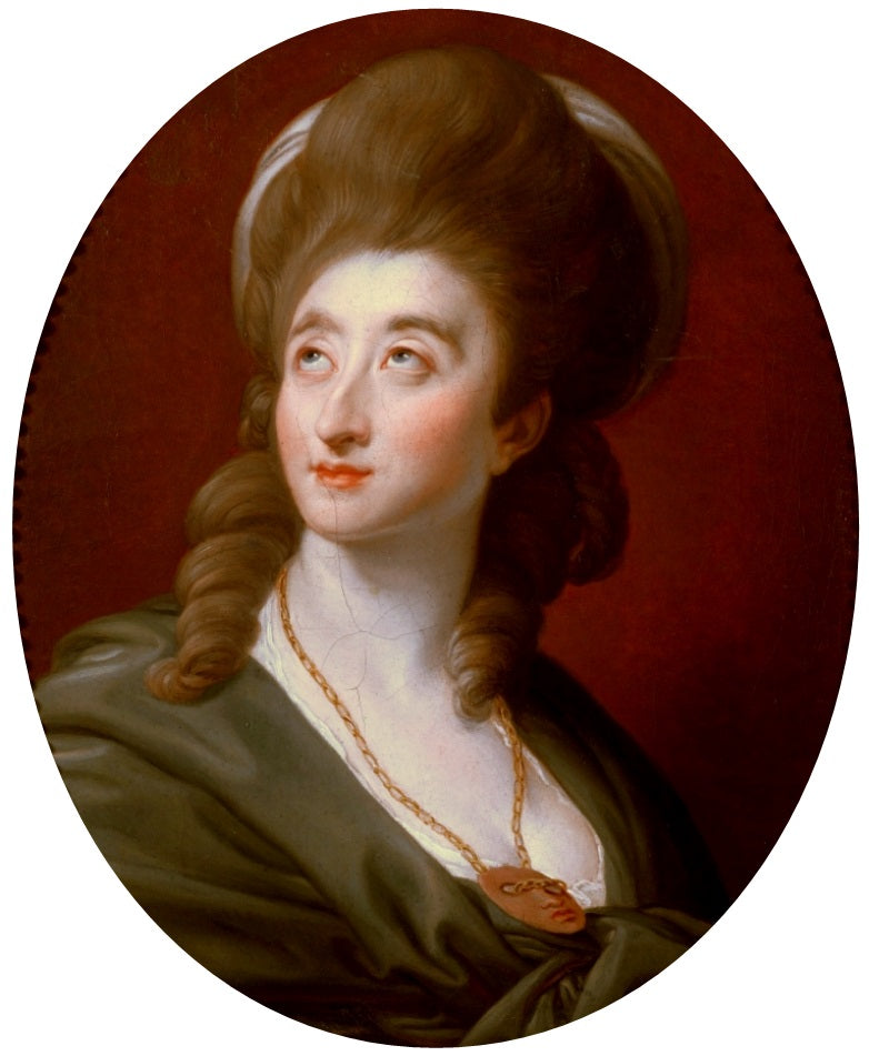 Portret Aleksandry Potockiej z domu Lubomirska w roli Melpomeny. - Pompeo Batoni