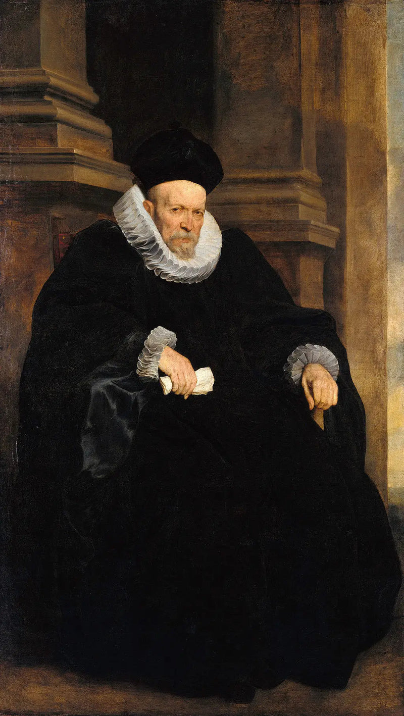 Portret Alessandra Giustiniani-Longo (1554-1631) - Antoine van Dyck